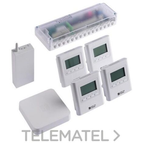 Pack de regulacion 4 zonas de climatizacion Delta 8000 Delta Dore 8000 RF 6053069