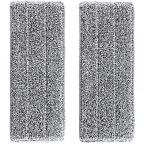 Pack de remplacement de tête de balai en microfibre super absorbante (2 pièce)