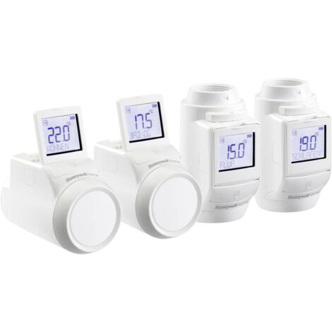 Pack de têtes thermostatiques Honeywell Home Honeywell evohome THR0924HRT jeu de 4