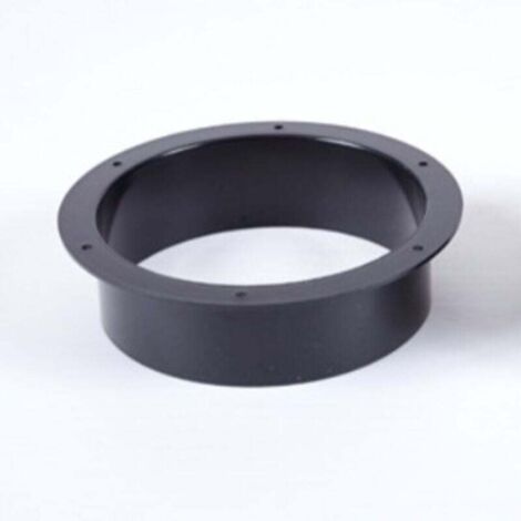 Pack de trois Ø 150mm Bride de Fixation Murale - Raccord de Conduit de Ventilation en ABS- Connecteur/Adaptateur pour Tuyau de Ventilation