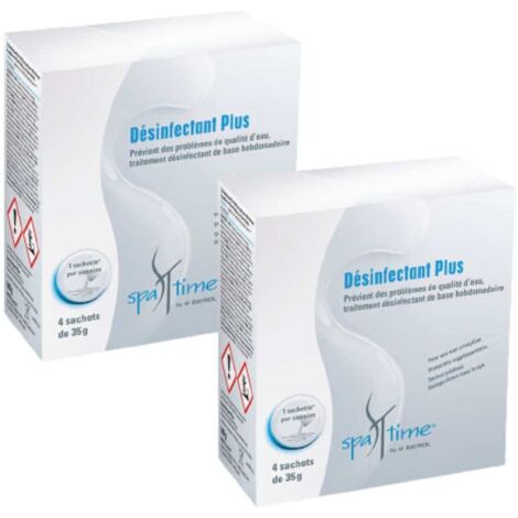 Pack Désinfection plus SpaTime Bayrol Quantité Pack de 2