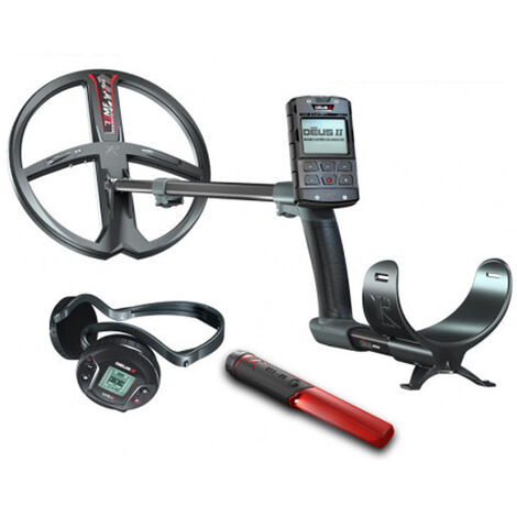PACK : Détecteur de métaux DÉUS 2 28FMF RC WS6 + Pointeur MI-6