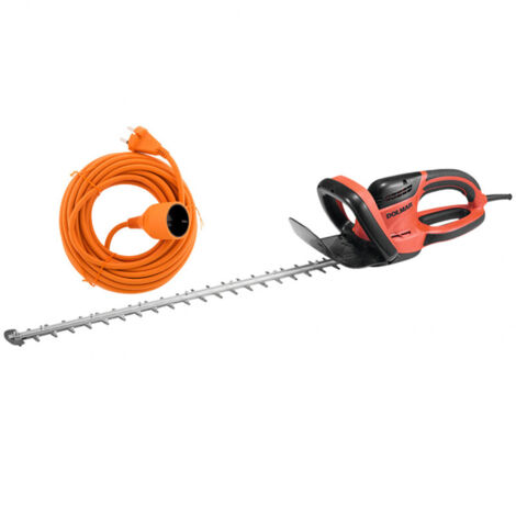 PACK - DOLMAR Taille-Haie Électrique 670W - Lame 55 cm HT5510 + Rallonge de Jardin 20m