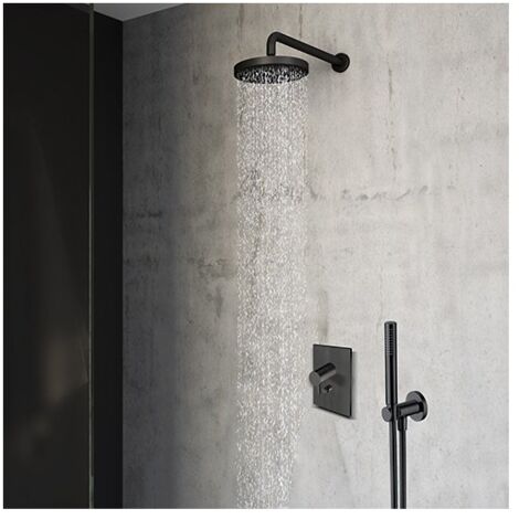 Pack douche encastré Black mat TRIVERDE - CRISTINA ONDYNA XTV68913