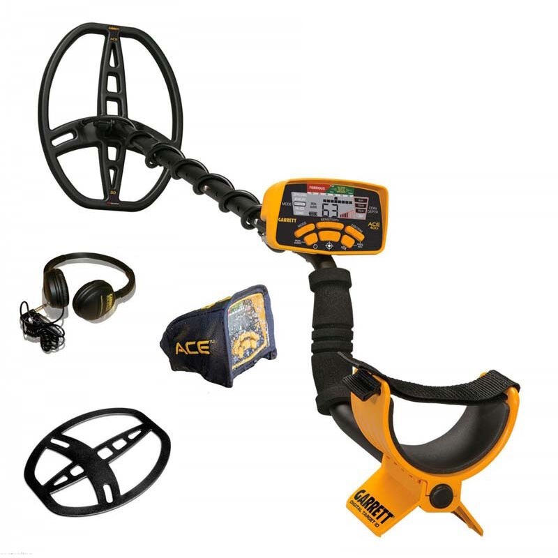 Pack : Détecteur de métaux Garrett ace 400i + Pelle couteau Edge Digger