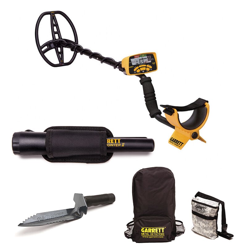 Pack : Détecteur de métaux Garrett ace 400i + ProPointer 2 + Accessoires