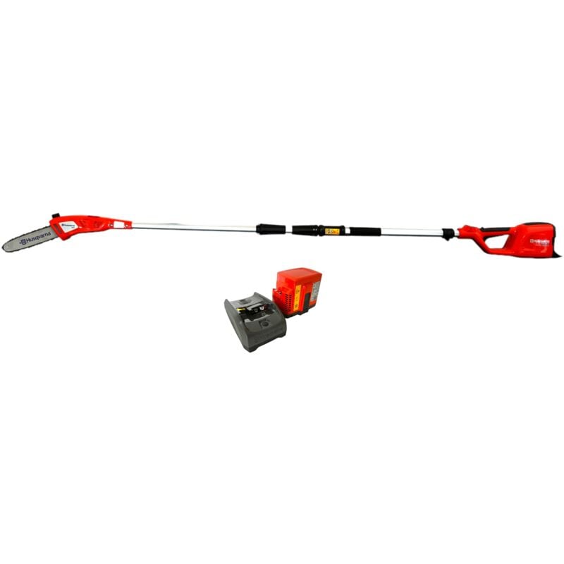 120 iTK4 p batterie haute portée 36 v 304 cm de longueur + 1x batterie 2,0 Ah + chargeur - Husqvarna