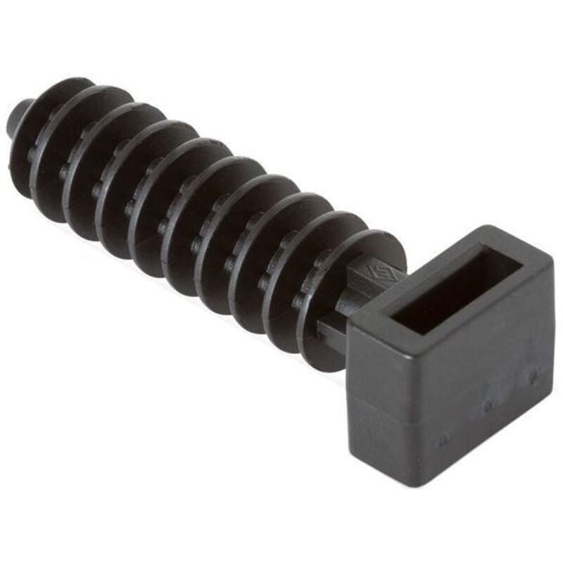 3M - Pack Embases Cheville pour Colliers de Serrage Scotchflex™ ™ ct 6 b-c 10 x 4 m (100 Un) 7000035318-CT Noir