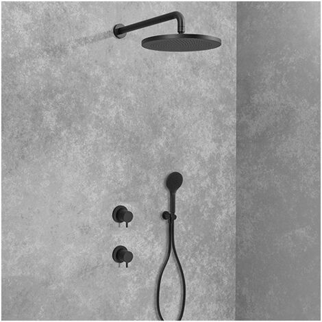 Pack encastre triverde 2 boutons black mat - CRISTINA ONDYNA XTV68313