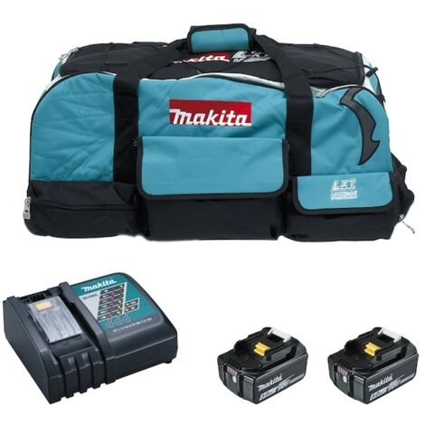 PACK ENERGIE BL1850 X2 + DC18RC + SAC OUTILLAGE MAKITA LOT0154