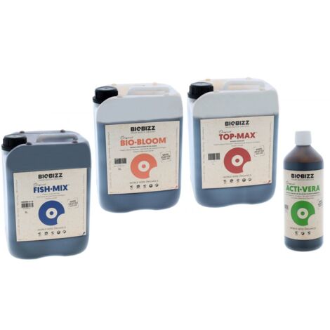 Pack engrais Fish.Mix 3 x 5 litres BIOBIZZ