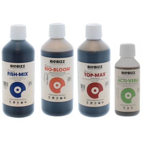 Pack engrais Fish.Mix 3 x 500ml BIOBIZZ