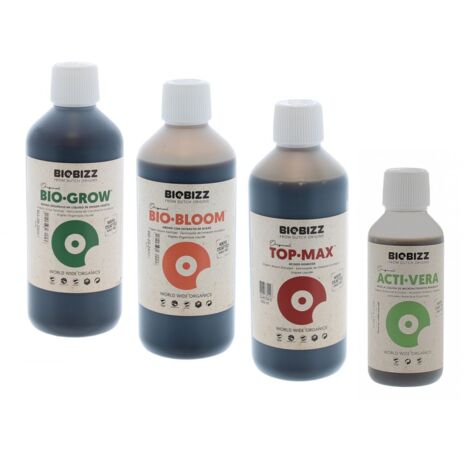 Pack engrais terre BIOBIZZ - 3 x 500ml