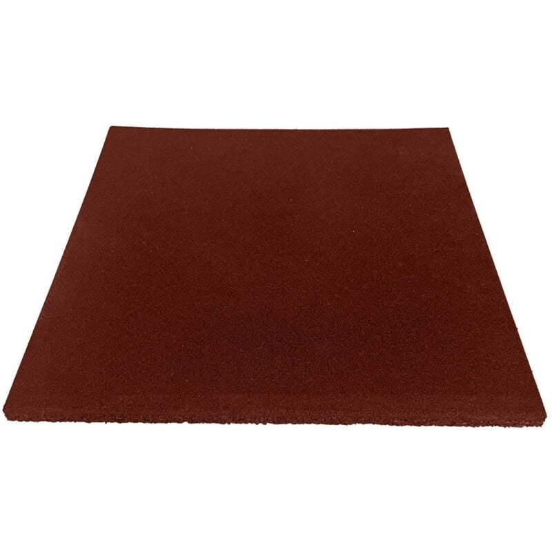

Pack Entrena - Loseta de caucho Maciza Profesional Roja - 50x50 - x4 losetas