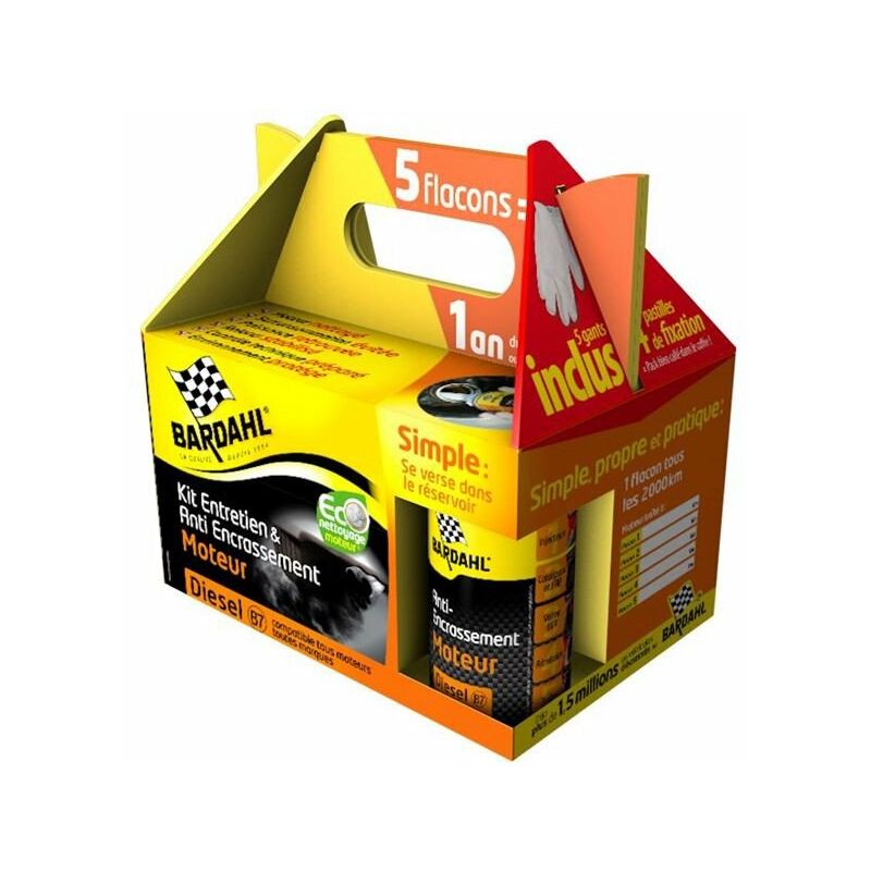 Kit encrassement diesel X5 - Bardahl