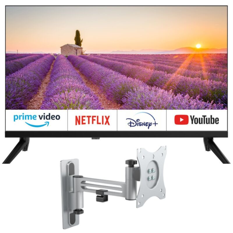 EQUINOXE PACK  T&eacute;l&eacute;viseur 22"" Smart TV Camping-car + ANTARION Support