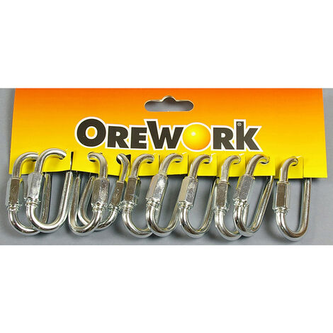 Pack eslabón galvanizado - 8 mm - 5 piezas