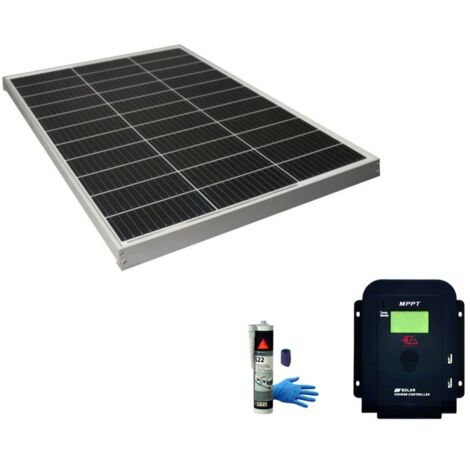 Pack ANTARION Panneau Solaire Souple 135W Camping car Van Life + Régulateur  solaire VICTRON 220W 15A