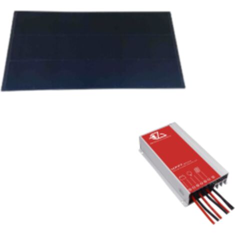 PACK EZA Panneau solaire IBC 155W + Régulateur solaire MPPT Bluetooth 15A