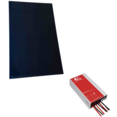 PACK EZA Panneau solaire IBC 200W + Régulateur solaire MPPT Bluetooth 15A