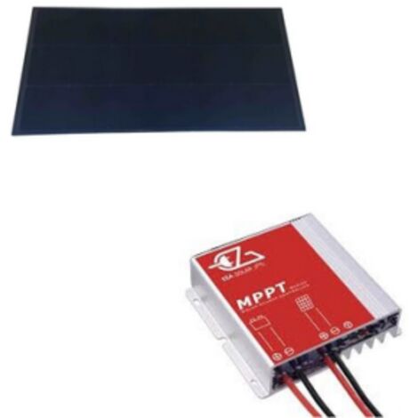 PACK EZA panneaux solaire 155W + Régulateur MPPT Bluetooth Panneau 155W Régulateur 15A