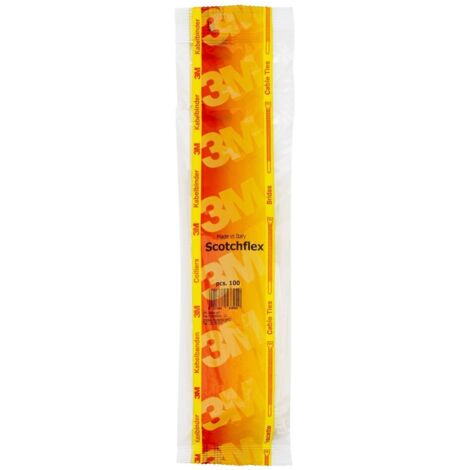 Pack Fascette Scotchflex 3M FS 280 C-C 4,5mm x 280 mm (100 Un) 3M-7000035299-CC Bianco