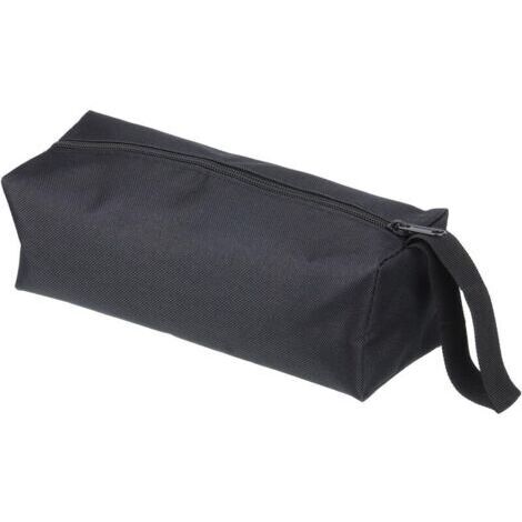 Pack Fermetures éclair Utilitaire impermeabile en Tissu Pochettes/vis Clous Outils Les organisateurs Bourse/Trousse boulons Sac Régler,Noir