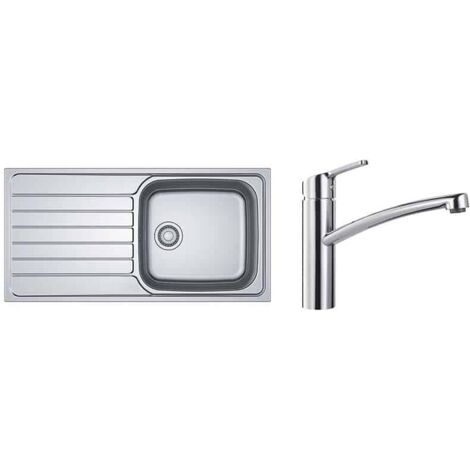 PACK Franke Spark SKX/SKL611-100 + Mitigeur Smart à bec - Coloris :