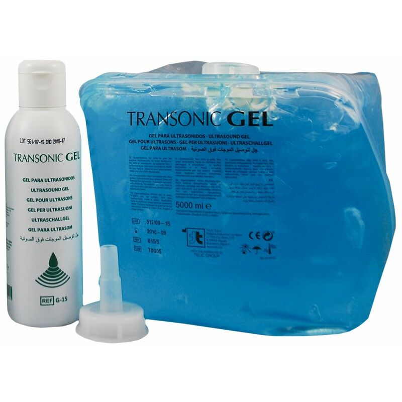 

Pack gel conductor para ultrasonidos | Garrafa de 5 litros | 4 unidades | Azul