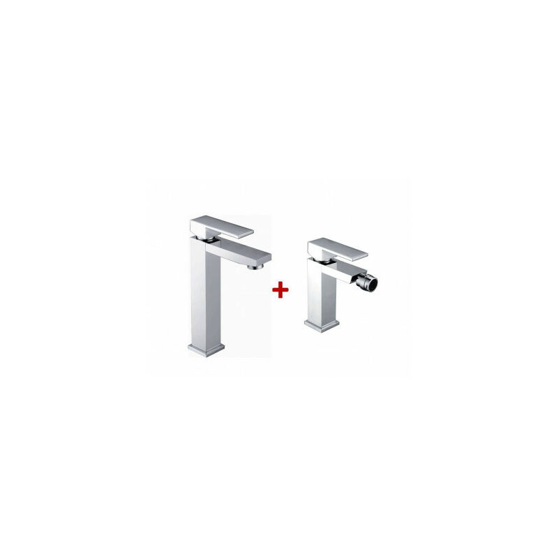 

Pack Grifo De Lavabo Alto + Grifo Bidet Imex - Serie Nantes