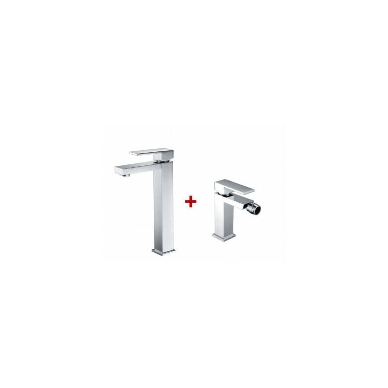 

Pack Grifo De Lavabo Alto + Grifo Bidet Imex - Serie Valencia