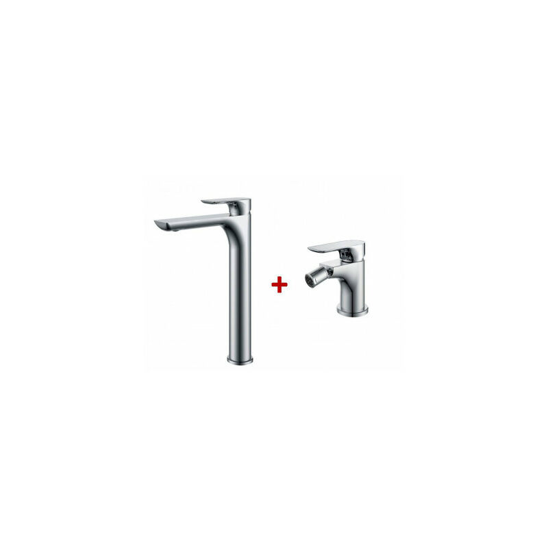 

Pack Grifo De Lavabo Alto + Grifo De Bidet Imex - Serie Nassau