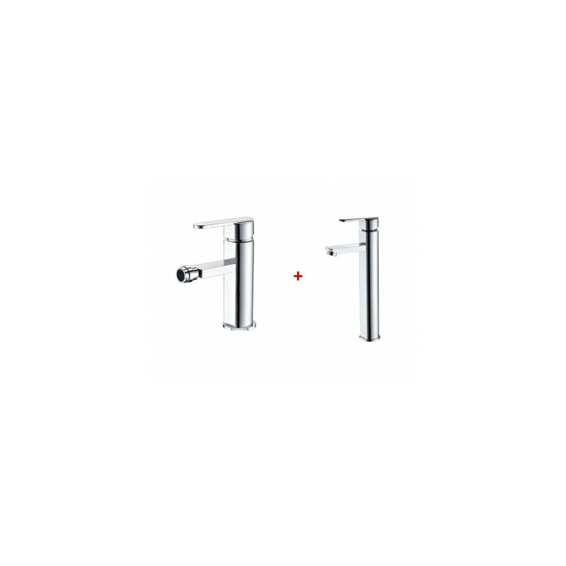 

Pack Grifo Lavabo Alto + Grifo Bidé Imex - Serie Roma