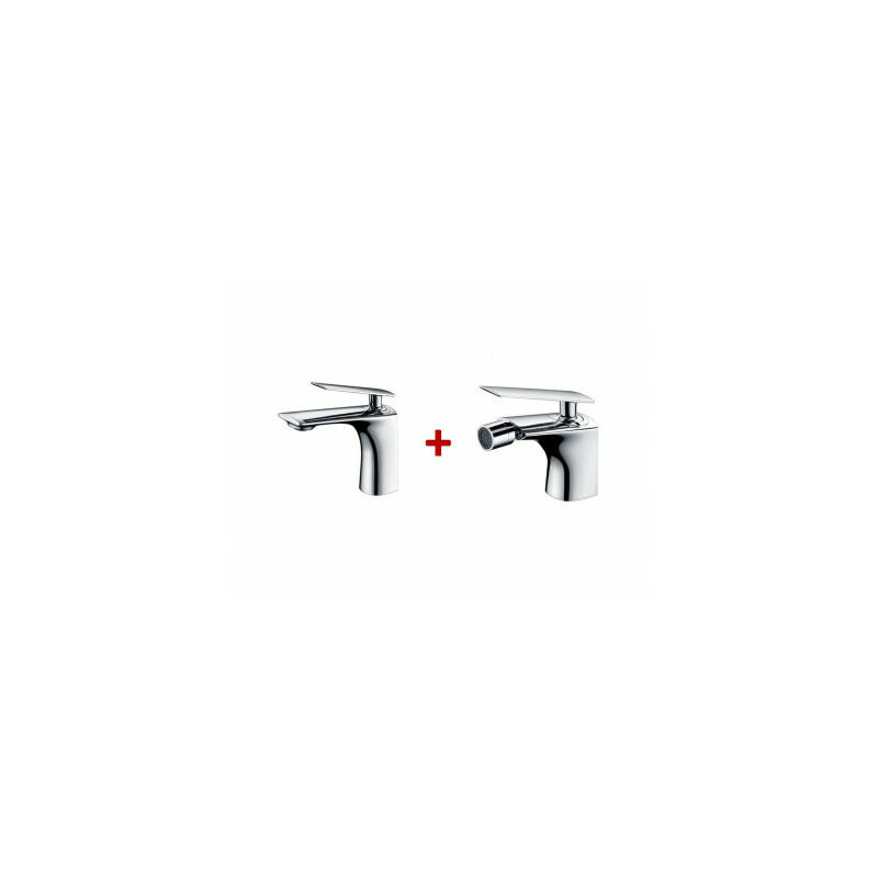 

Pack Grifo Lavabo + Grifo Bidet Imex - Serie Escocia
