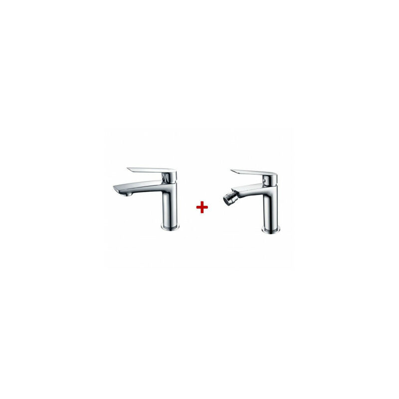 

Pack Grifo Lavabo + Grifo Bidet Imex - Serie Luxor