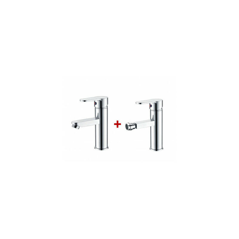 

Pack Grifo Lavabo + Grifo Bidet Imex - Serie Paris
