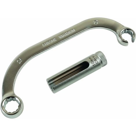Pack herramientas utiles de Llave y vaso especial para actuador de turbo VAG llave 10-12 mm y vaso 10 mm para carraca de 1/4" Pack 2 piezas