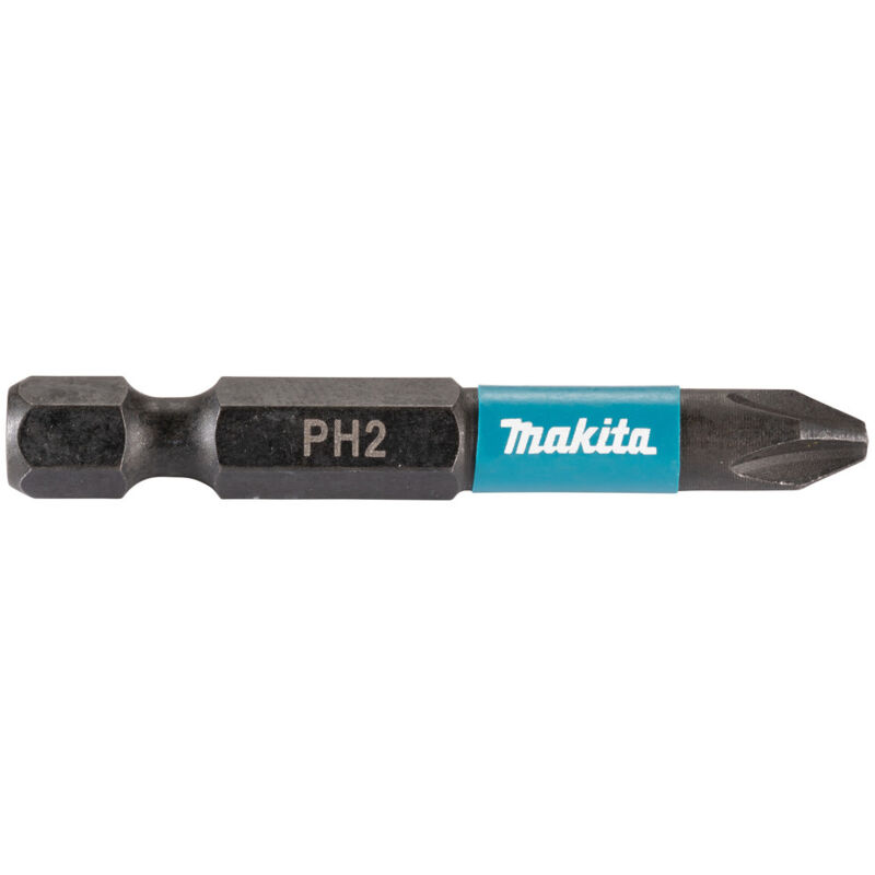 Makita - pack impact black PH2 50MM 10PCS X12 E-12407-12