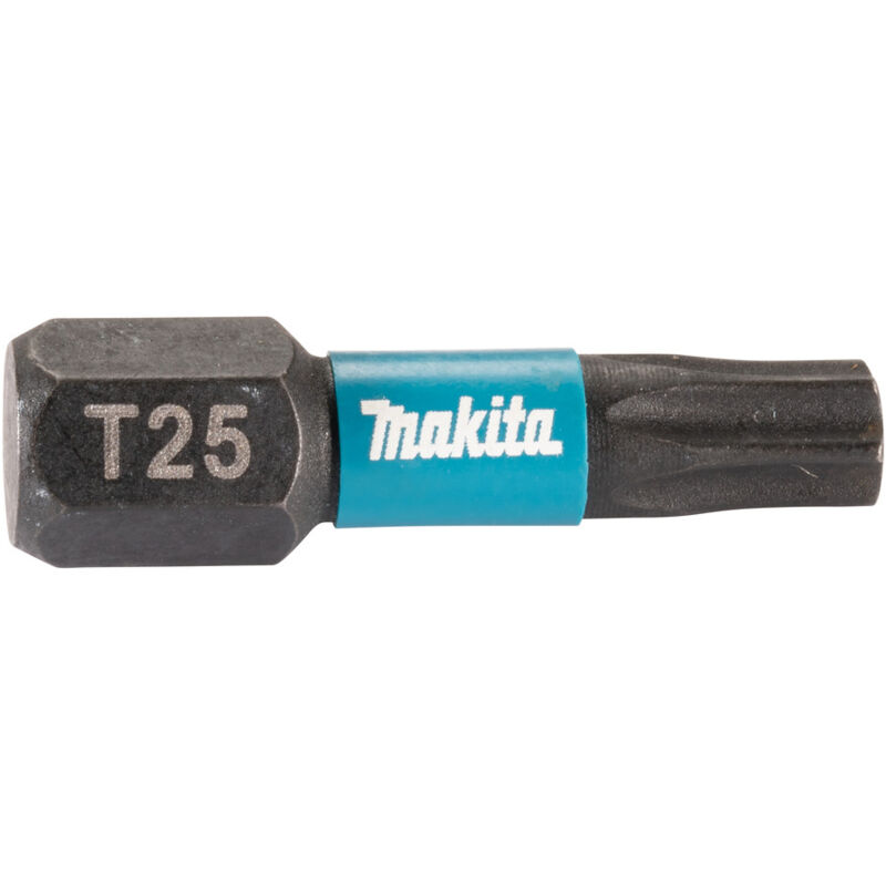 Makita - pack impact black T25 25MM 25PCS X12 E-12398-12