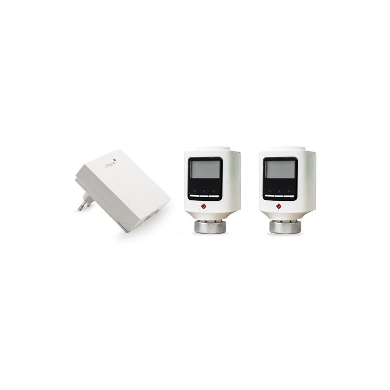 

Pack inicial 2 válvulas termostáticas Wifi inteligentes