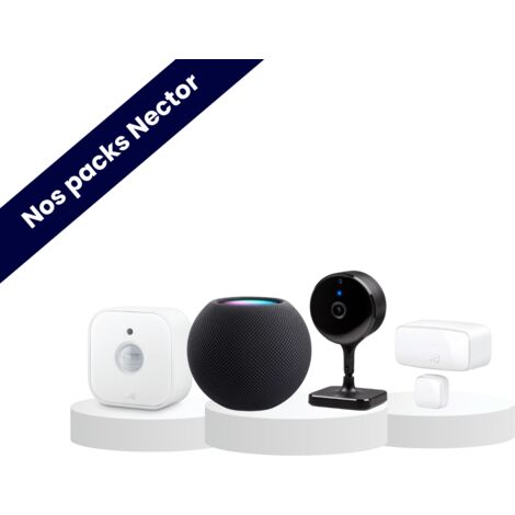 Pack intelligent Alerte Sécurité - Eve - Apple - Noir