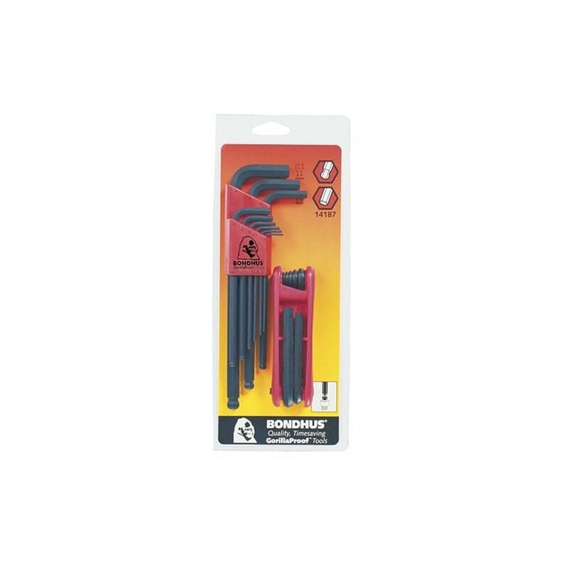 

Bondhus - PACK JUEGO LLAVES 10999+12587