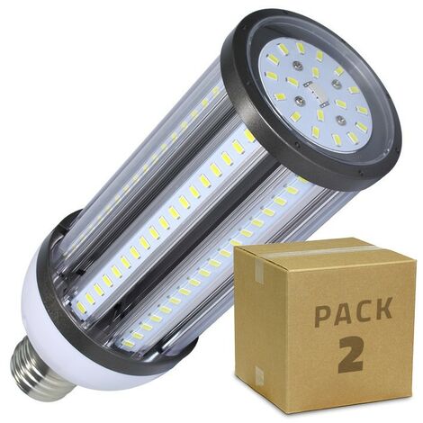 [#] Pack Lámpara LED Alumbrado Público Corn E40 54W (2 un)