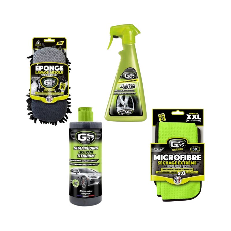 Pack lavage extérieur voiture Gs27