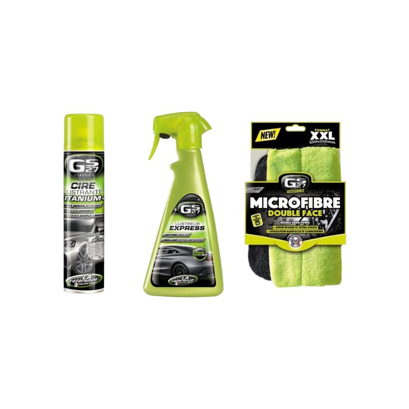 Pack lavage sans eau Gs27 pour carrosserie