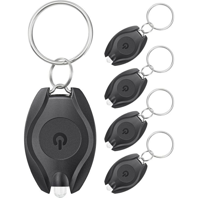 Image of Pack LED Keychain Flashlight Mini LED&hellip;