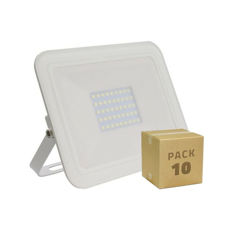 25er Pack LED Strahler Slim Glas 30W Weiß Kaltes Weiß 6000K - Kaltes Weiß 6000K