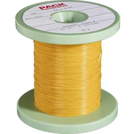 Pack Litz Wire Fil de cuivre émaillé Diamètre extérieur (avec vernis isolant)=1 mm Ø extérieur (sans vernis isolant): 0
