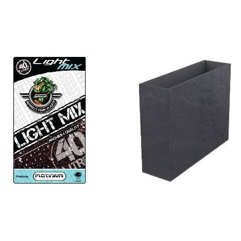 Pack - Loft XL Volcania 63L Anthracite + Substrat Platinium LightMIX