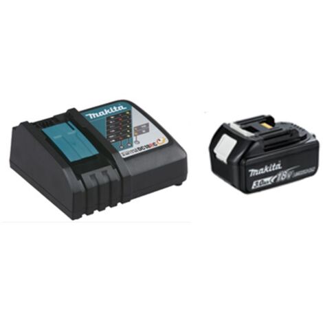 PACK MAKITA BATTERIE 3AH BL1830B + CHARGEUR DC18RC 191A244